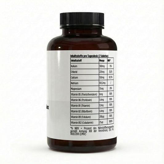 Elektrolyt Komplex - 120 vegane Tabletten - Supplements and more Nahrungsergänzungsmittel