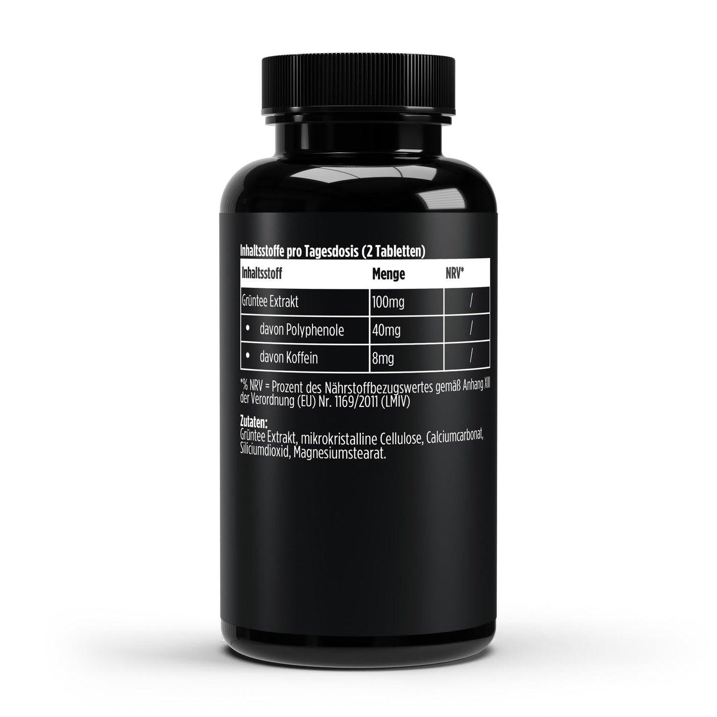 Grüntee Extrakt 40% Polyphenole - 60 Kapseln - Supplements and more Nahrungsergänzungsmittel