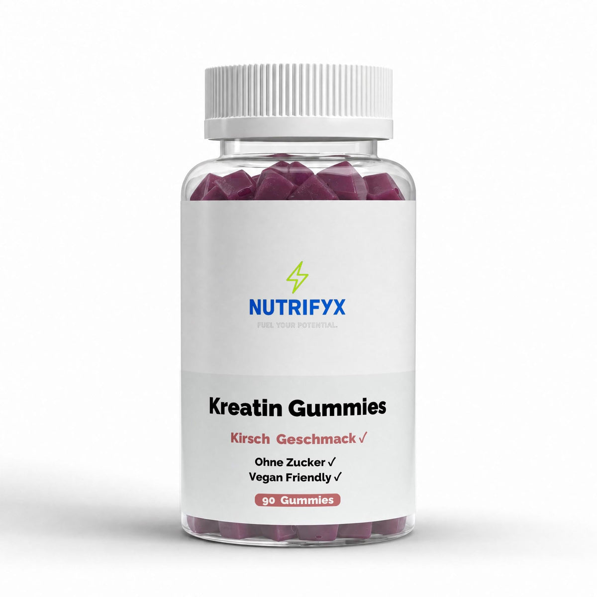 Kreatin Gummies Kirsche - 90 Stk. - Supplements and more Nahrungsergänzungsmittel