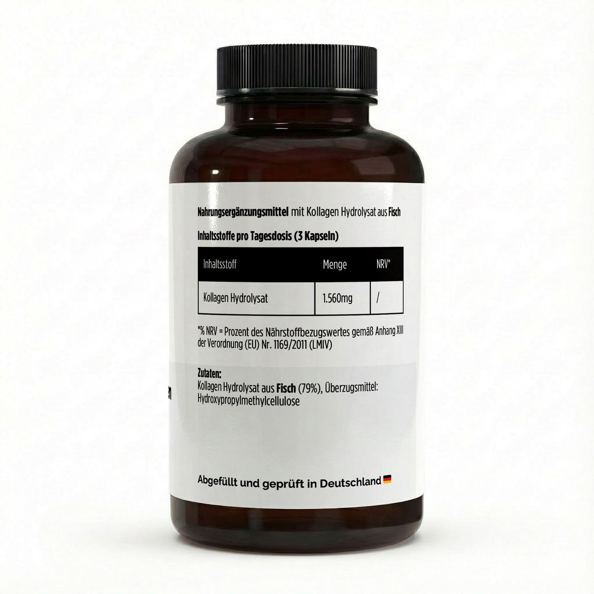 Marine Kollagen Peptide - 120 Kapseln - Supplements and more Nahrungsergänzungsmittel