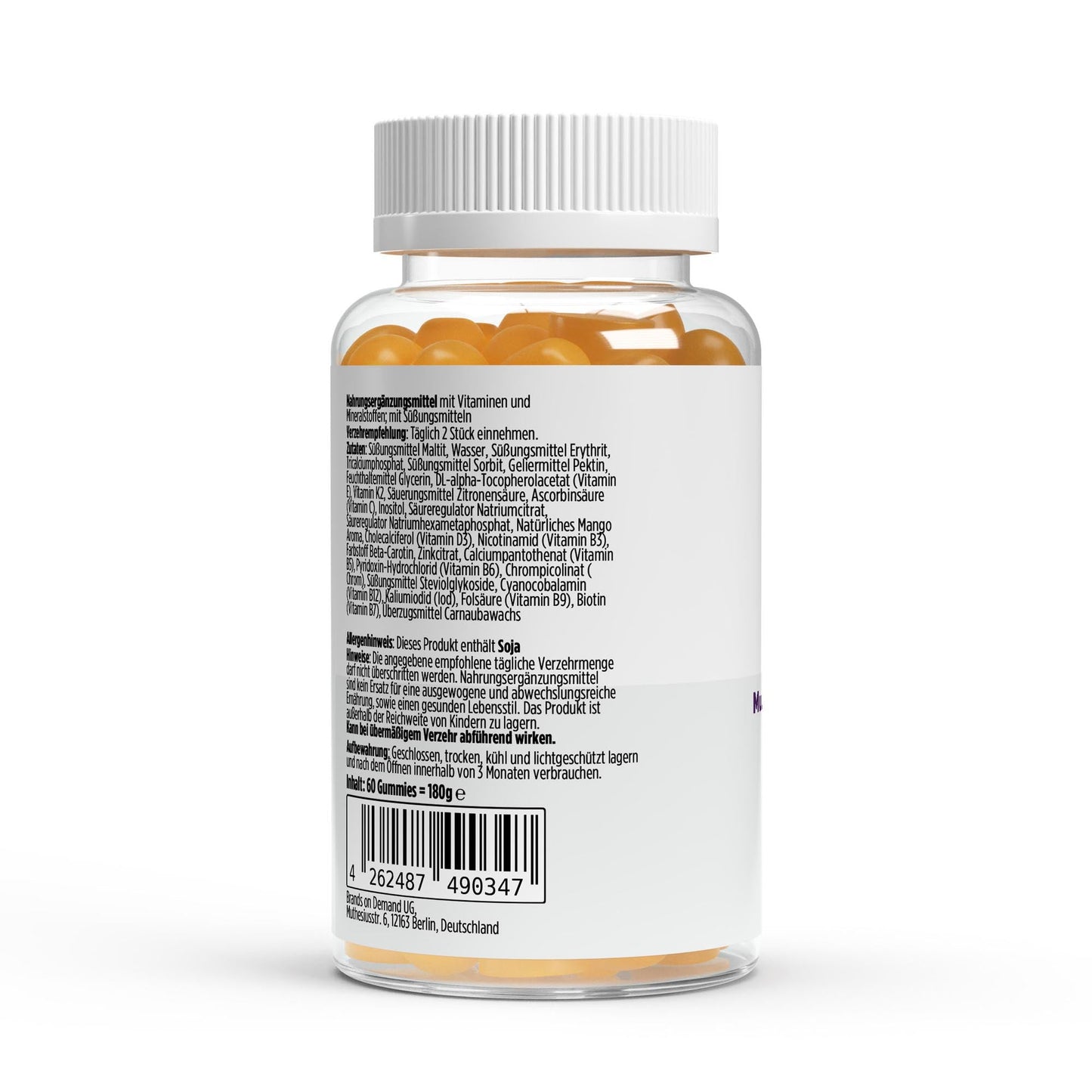 Multivitamin + Mineral Gummies - 60 Stk. - Supplements and more Nahrungsergänzungsmittel