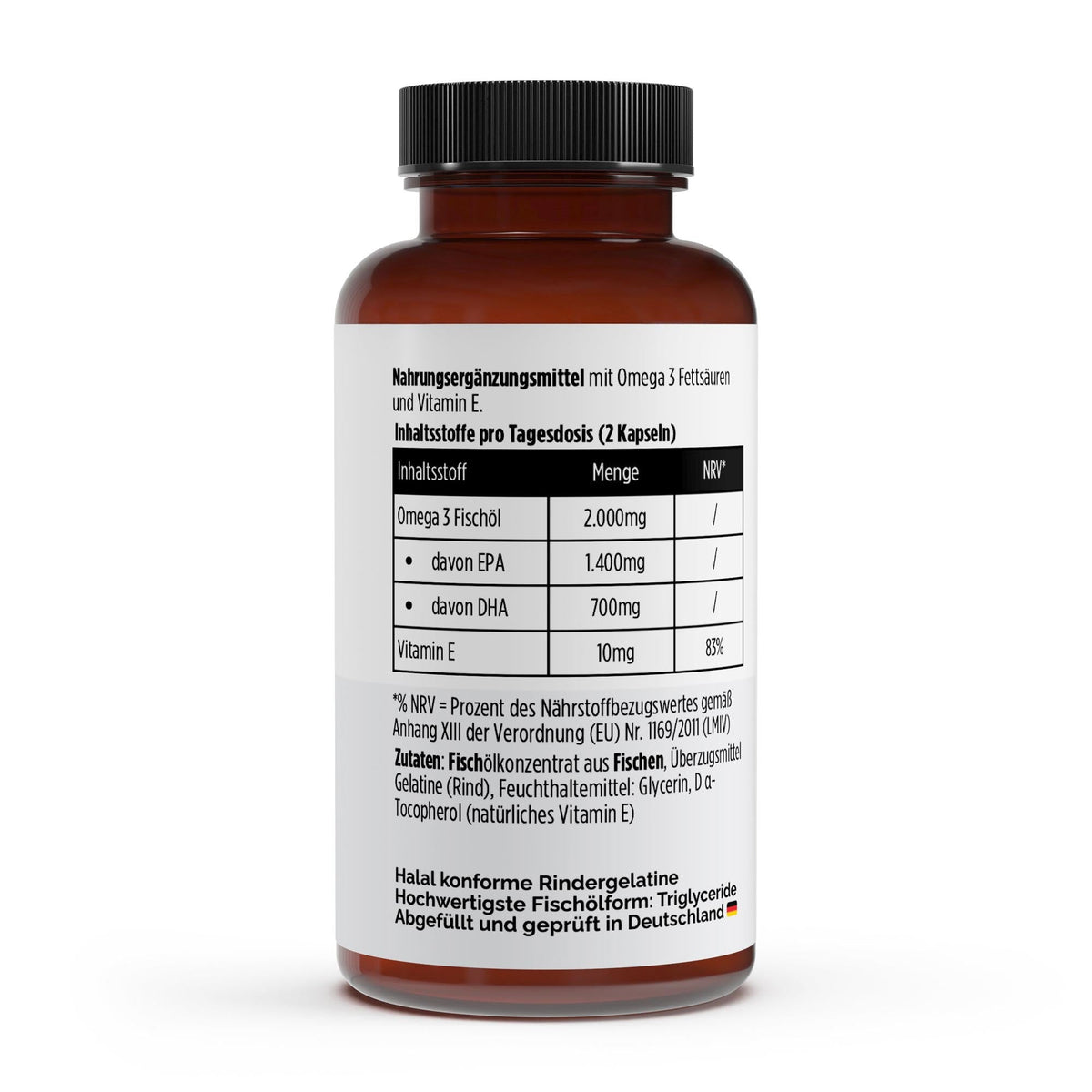 Omega 3 Max 35/25 - 120 Softgels - Supplements and more Nahrungsergänzungsmittel