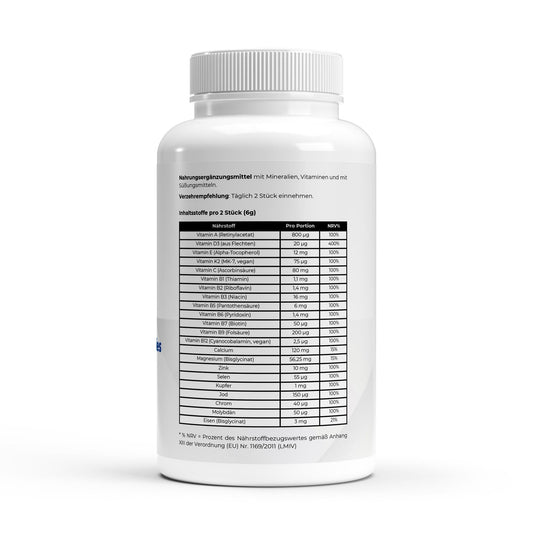 Premium Multivitamin + Mineral Gummies - 60 Stk. - Supplements and more Nahrungsergänzungsmittel