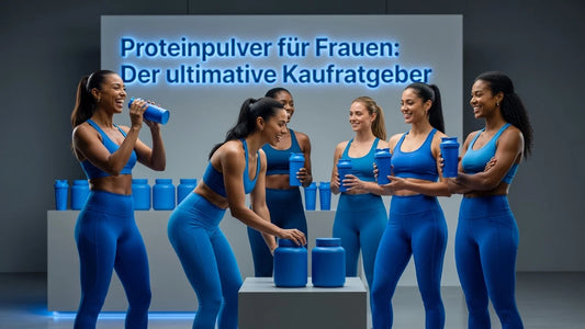 Professional header image for list-based article: Proteinpulver für Frauen: Der ultimative Kaufratgeber