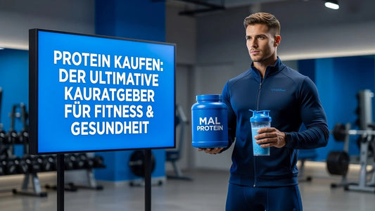 Professional header image for list-based article: Protein kaufen: Der ultimative Kaufratgeber für Fitness &...