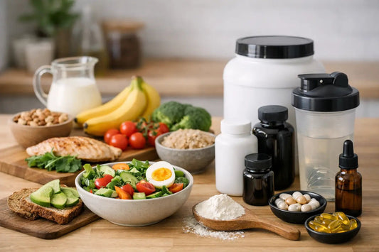 Alltagsernährung und Supplemente kombinieren - Supplements and more Nahrungsergänzungsmittel