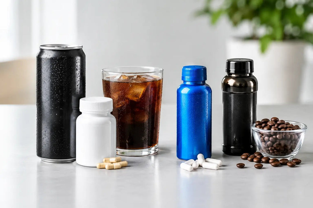 Booster mit Koffein vergleichen ohne Marketing-Blabla - Supplements and more Nahrungsergänzungsmittel