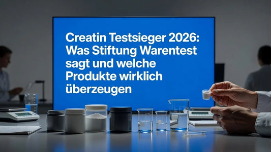 Creatin Testsieger 2026: Was Stiftung Warentest sagt und welche Produkte wirklich überzeugen - Supplements and more Nahrungsergänzungsmittel