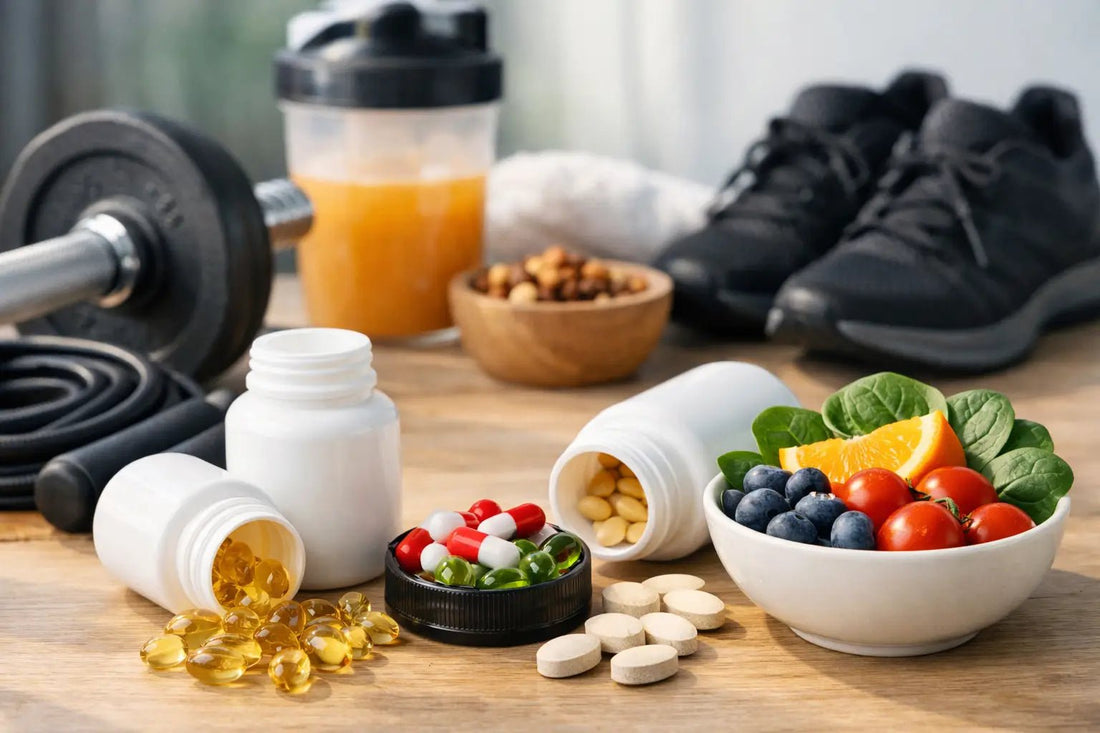 Die wichtigsten Vitamine für Sportler - Supplements and more Nahrungsergänzungsmittel