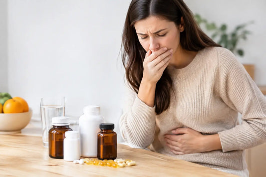 Können Vitamine Übelkeit verursachen? Das hilft - Supplements and more Nahrungsergänzungsmittel