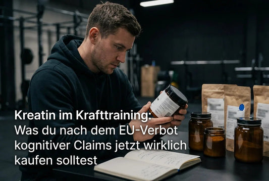 Kreatin im Krafttraining: Was du nach dem EU-Verbot kognitiver Claims jetzt wirklich kaufen solltest - Supplements and more Nahrungsergänzungsmittel