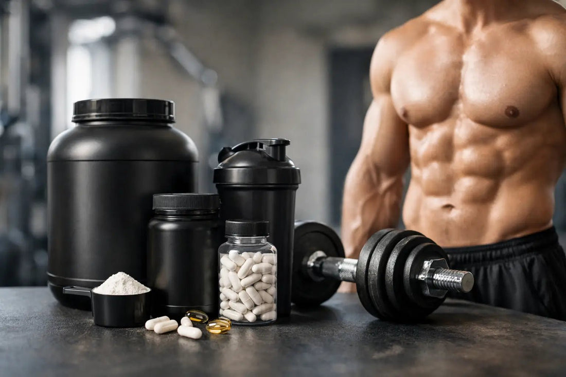 Muskelaufbau mit einfachem Supplement-Stack - Supplements and more Nahrungsergänzungsmittel