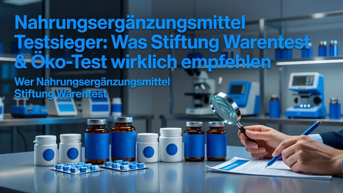 Nahrungsergänzungsmittel Testsieger: Was Stiftung Warentest & Öko-Test wirklich empfehlen - Supplements and more Nahrungsergänzungsmittel