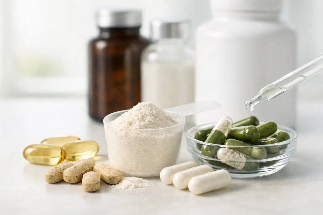 Nahrungsergänzungsmittel transparent dosiert - Supplements and more Nahrungsergänzungsmittel