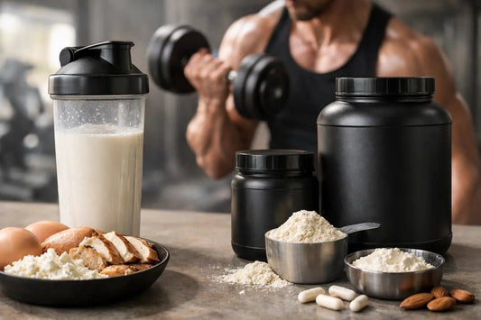 Protein für definierte Muskulatur richtig nutzen - Supplements and more Nahrungsergänzungsmittel