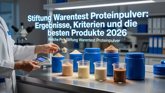 Stiftung Warentest Proteinpulver: Ergebnisse, Kriterien und die besten Produkte 2026 - Supplements and more Nahrungsergänzungsmittel
