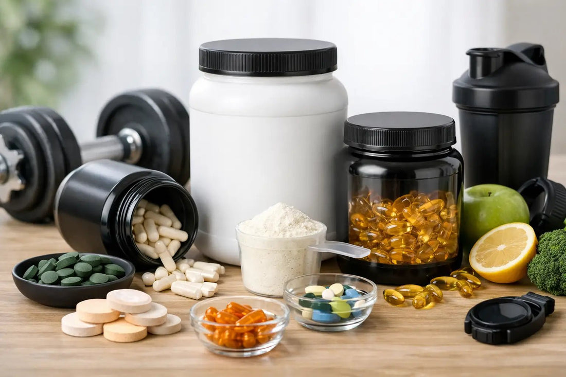 Supplement-Auswahl nach Zielen erklärt - Supplements and more Nahrungsergänzungsmittel
