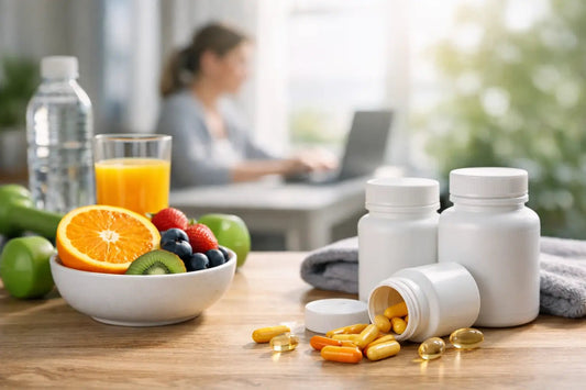 Vitamine für Energie im Alltag sinnvoll nutzen - Supplements and more Nahrungsergänzungsmittel
