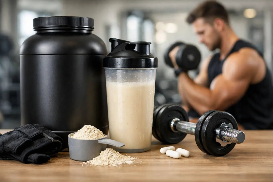 Whey Protein für Muskelaufbau als Anfänger - Supplements and more Nahrungsergänzungsmittel