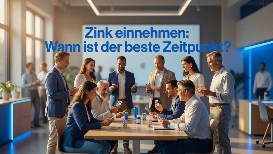 Zink einnehmen: Wann ist der beste Zeitpunkt? - Supplements and more Nahrungsergänzungsmittel