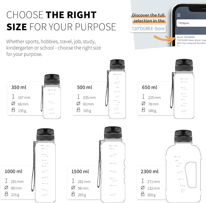 720°DGREE Cleaning Beads For Your Drinking Bottle, Drinking Bottles, Easy And Hygienically Clean, The Ideal Alternative To Cleaning Brushes, BPA (bisphenol A)-free - Supplements and more Nahrungsergänzungsmittel