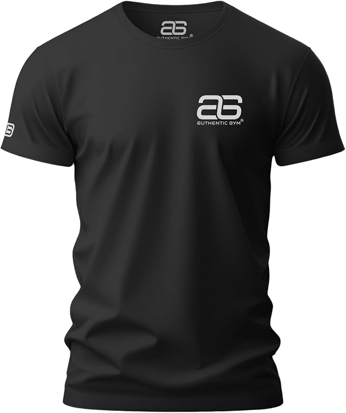 Active T-Shirt | Black - Fitness T-Shirt Short Sleeve Men's Functional & Quick-Drying Sports Shirt, Workout Gym Shirt - Supplements and more Nahrungsergänzungsmittel