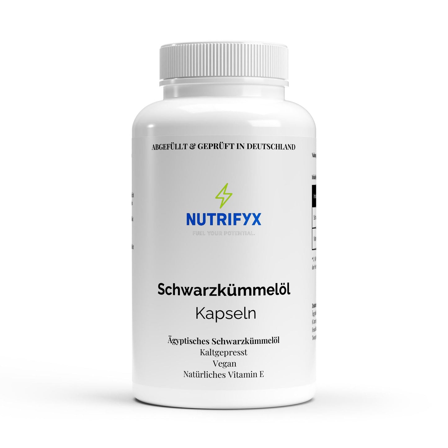 Ägyptisches Schwarzkümmelöl - 240 vegane Softgels - Supplements and more Nahrungsergänzungsmittel