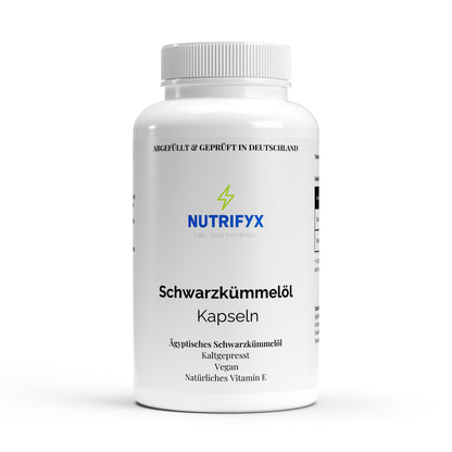 Ägyptisches Schwarzkümmelöl - 240 vegane Softgels - Supplements and more Nahrungsergänzungsmittel