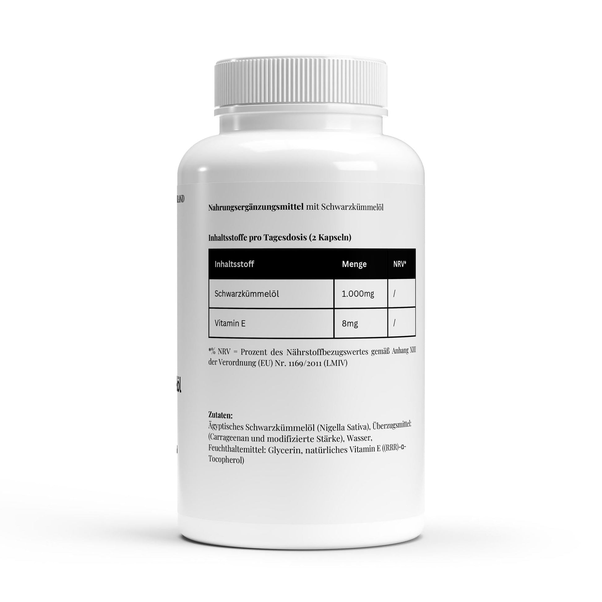 Ägyptisches Schwarzkümmelöl - 240 vegane Softgels - Supplements and more Nahrungsergänzungsmittel
