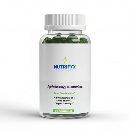 Apfelessig + C + B6 + Chrom Gummies - 60 Stk - Supplements and more Nahrungsergänzungsmittel