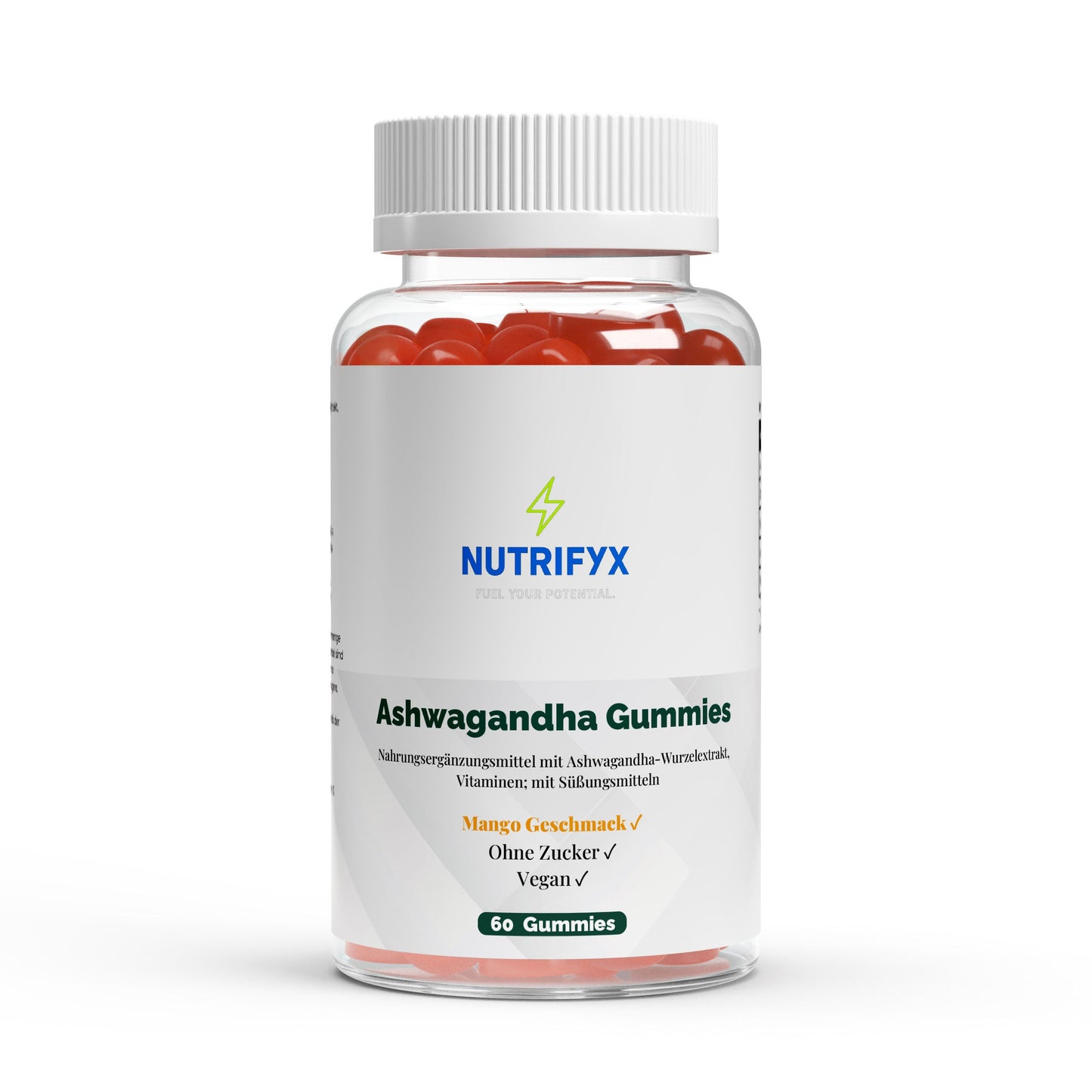 Ashwagandha + Vitamin B6 Gummies - 60 Stk. - Supplements and more Nahrungsergänzungsmittel