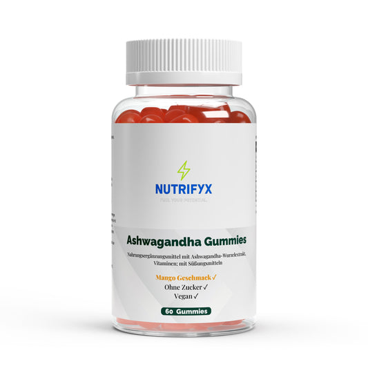 Ashwagandha + Vitamin B6 Gummies - 60 Stk. - Supplements and more Nahrungsergänzungsmittel