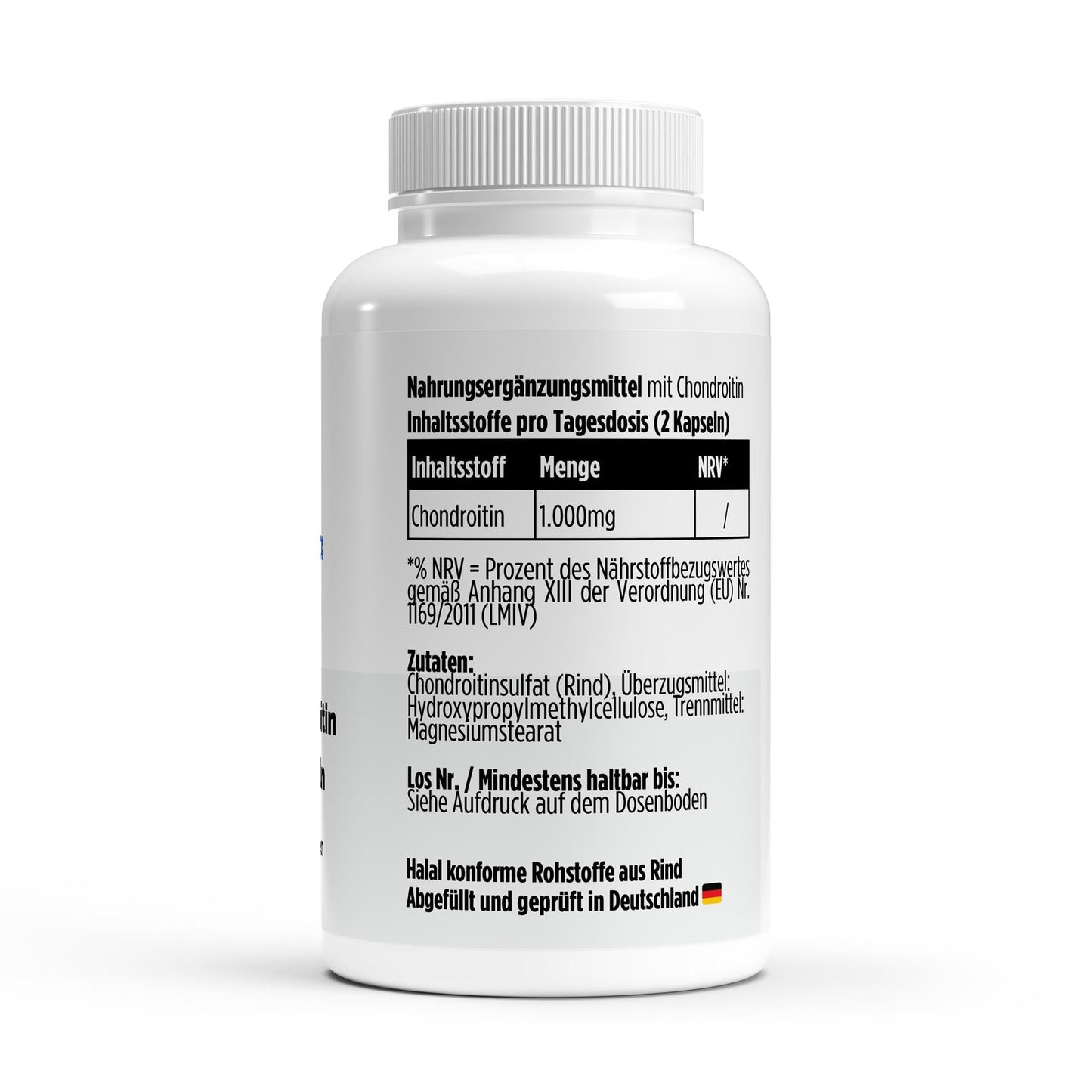 Chondroitin 500 mg - 90 Kapseln - Supplements and more Nahrungsergänzungsmittel