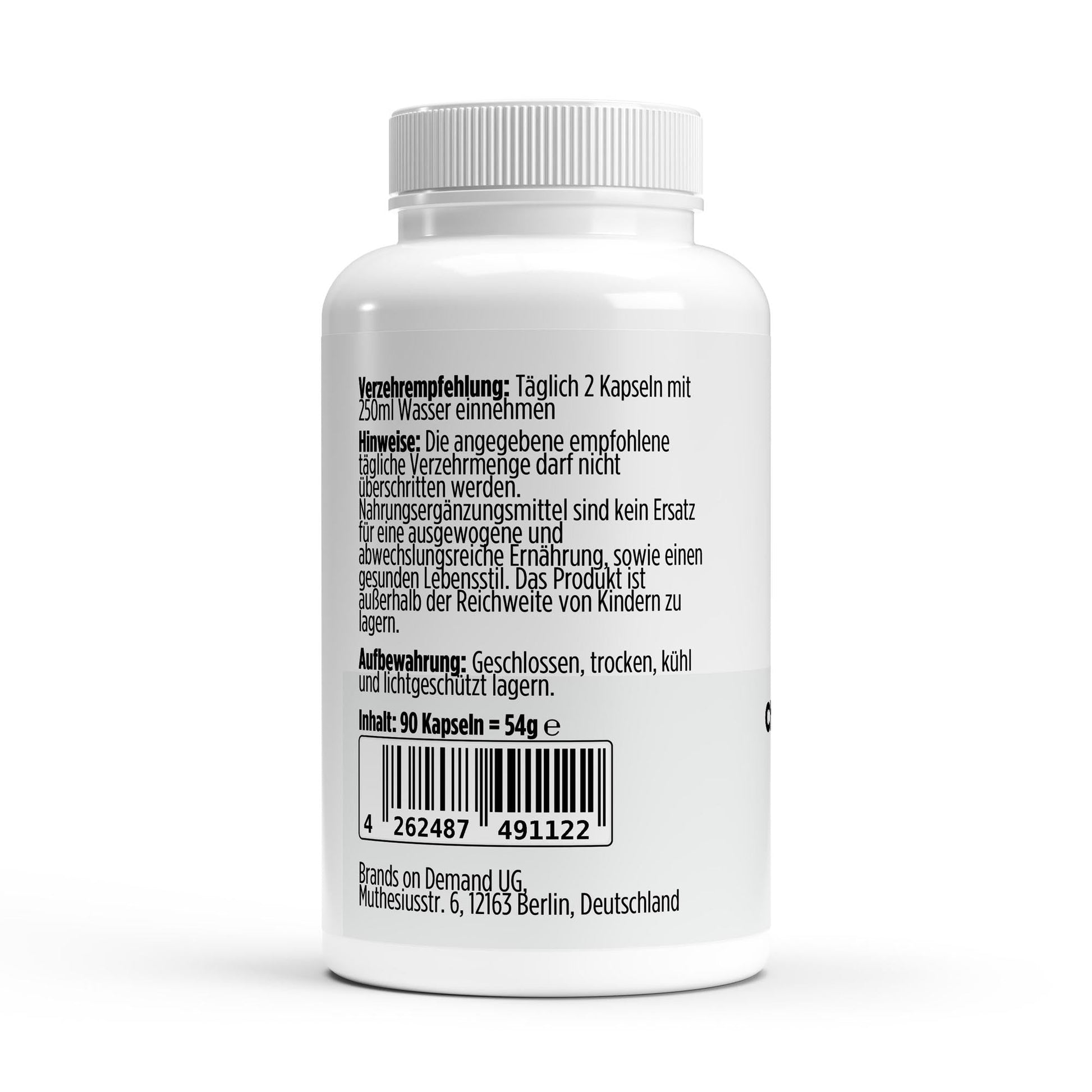 Chondroitin 500 mg - 90 Kapseln - Supplements and more Nahrungsergänzungsmittel