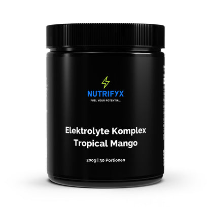 Elektrolyte Pulver Tropical Mango - 300g - Supplements and more Nahrungsergänzungsmittel