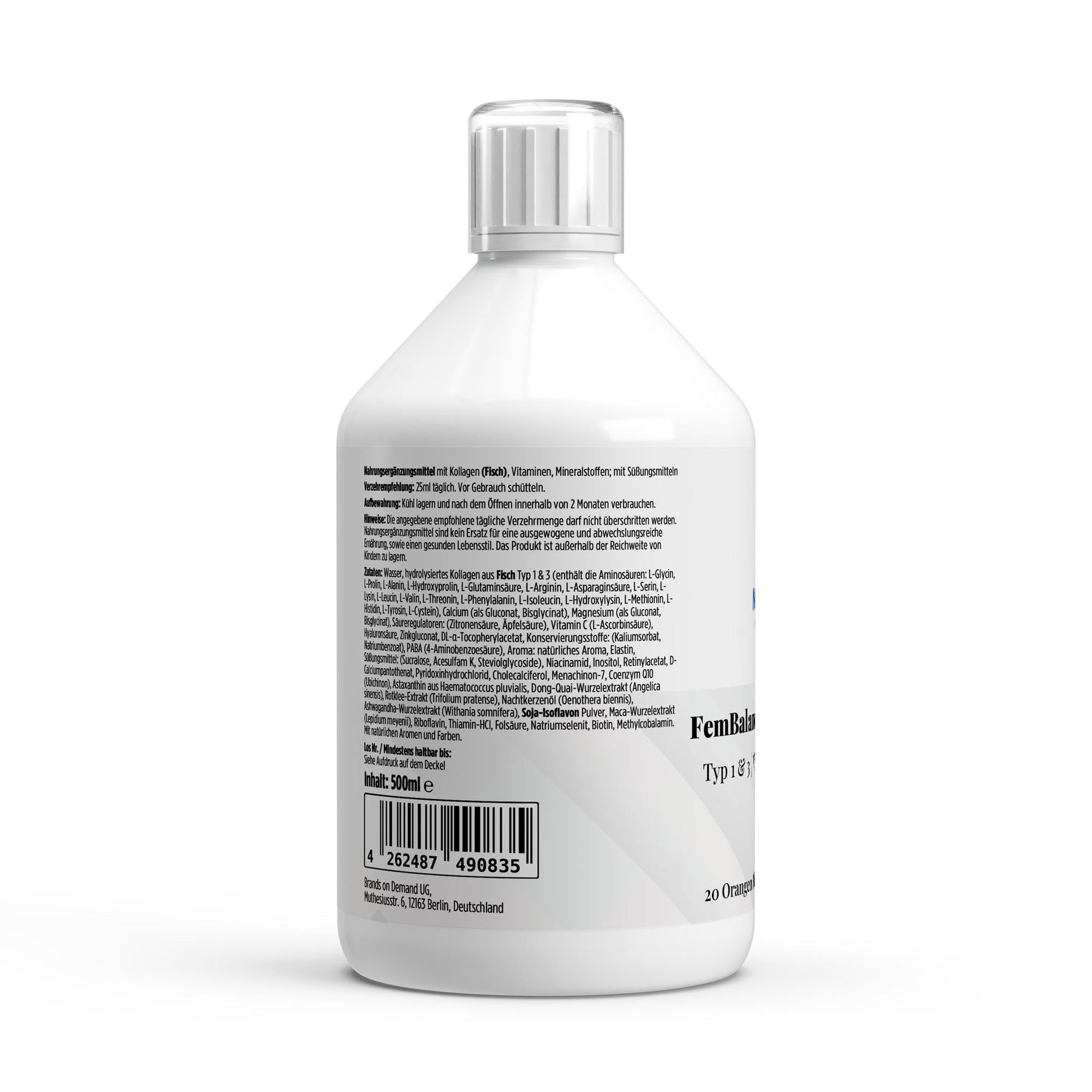 FemBalance Shots Plus+ - 500ml - Supplements and more Nahrungsergänzungsmittel