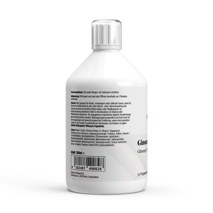 Ginseng Power Plus+ - 50 Shots - 500ml - Supplements and more Nahrungsergänzungsmittel