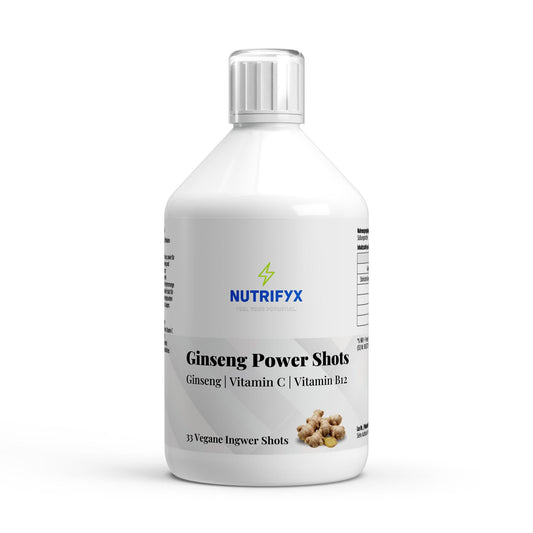 Ginseng Power Plus+ - 50 Shots - 500ml - Supplements and more Nahrungsergänzungsmittel