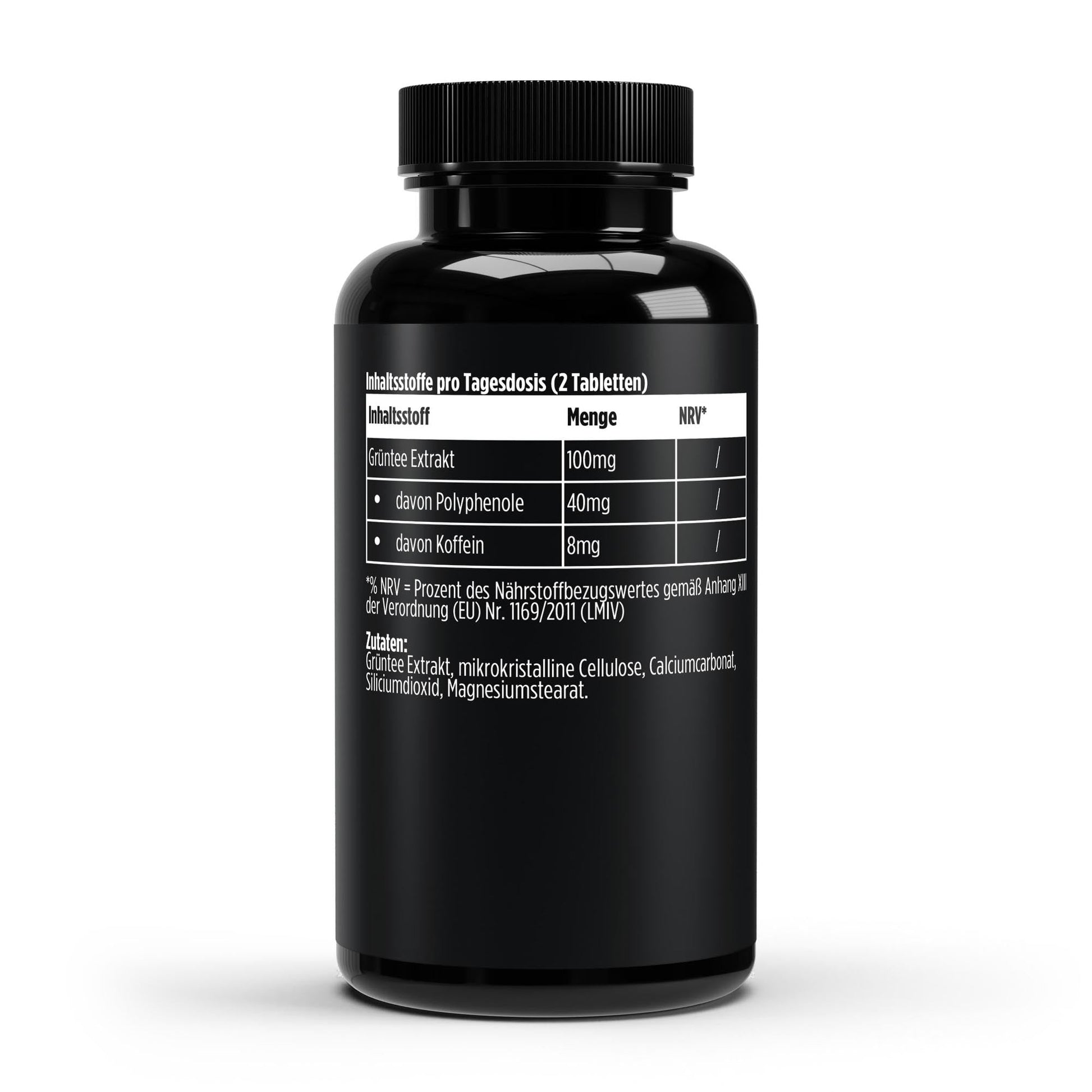 Grüntee Extrakt 40% Polyphenole - 60 Kapseln - Supplements and more Nahrungsergänzungsmittel