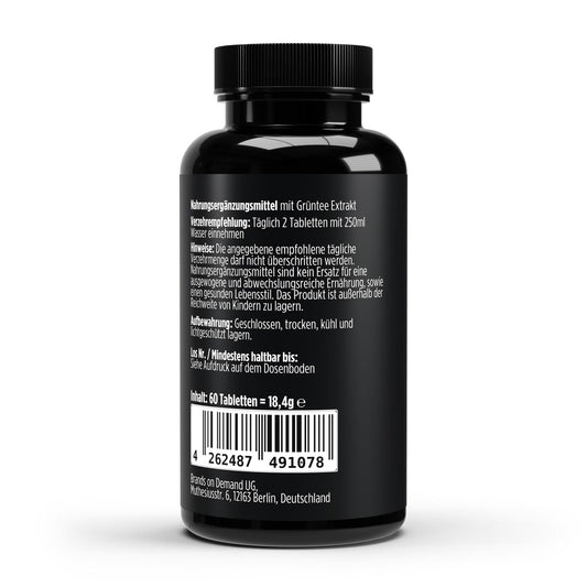 Grüntee Extrakt 40% Polyphenole - 60 Kapseln - Supplements and more Nahrungsergänzungsmittel