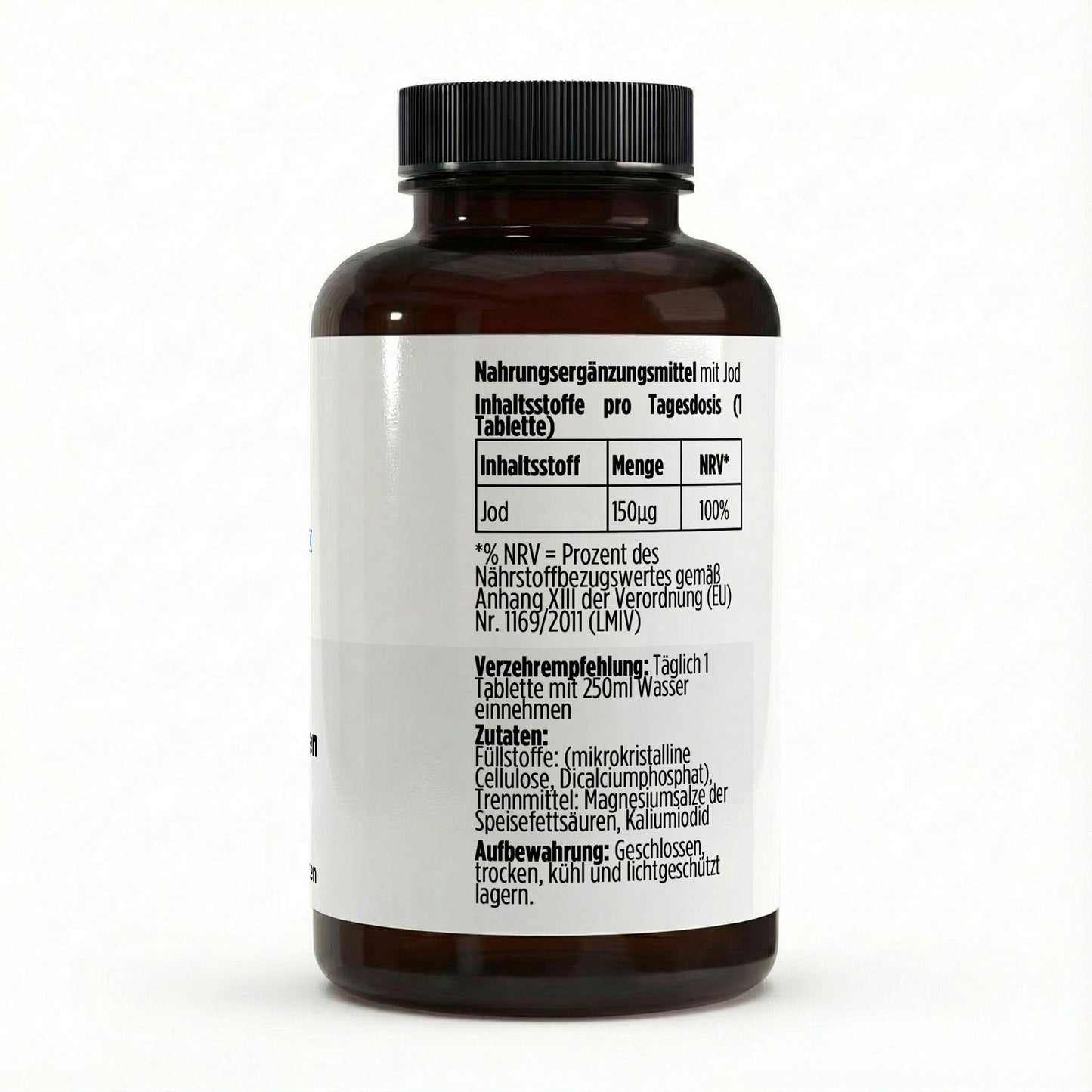 Jod - 180 vegane Tabletten - Supplements and more Nahrungsergänzungsmittel
