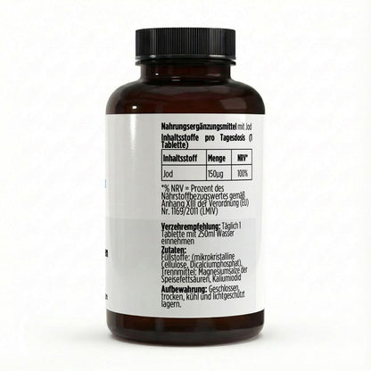 Jod - 180 vegane Tabletten - Supplements and more Nahrungsergänzungsmittel