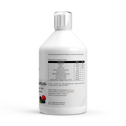 Kollagen Support PLUS+ Shots - Wild Berry - 500ml - Supplements and more Nahrungsergänzungsmittel