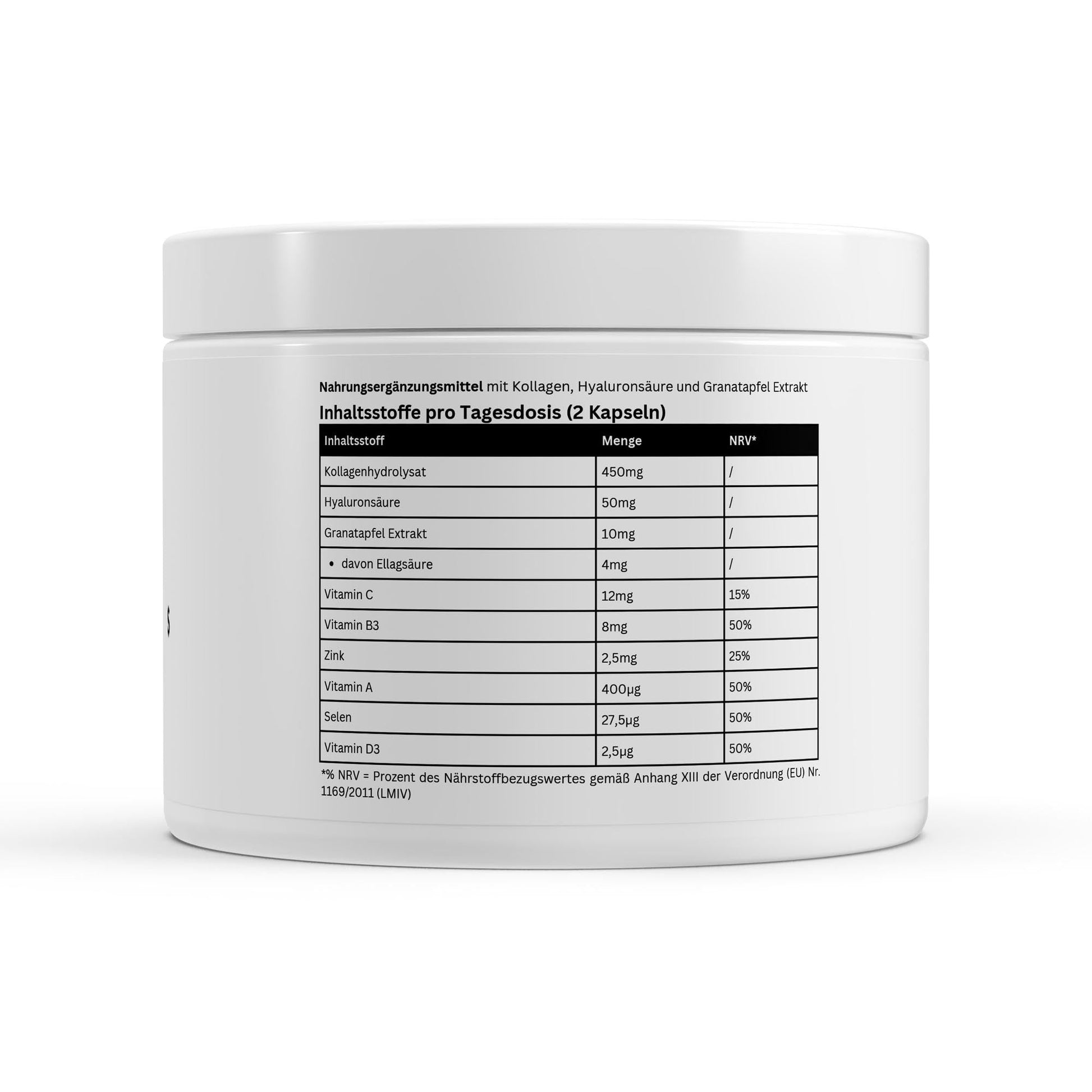 Kollagenhydrolysat PLUS Haut Haare Nägel - 180 Kapseln - Supplements and more Nahrungsergänzungsmittel