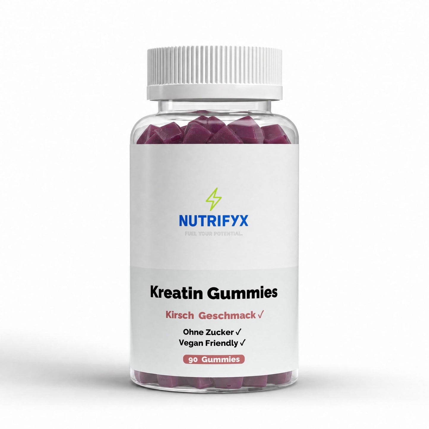 Kreatin Gummies Kirsche - 90 Stk. - Supplements and more Nahrungsergänzungsmittel