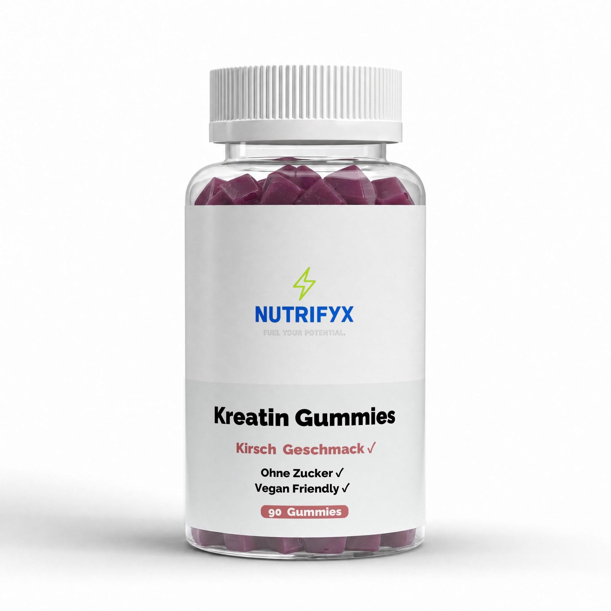 Kreatin Gummies Kirsche - 90 Stk. - Supplements and more Nahrungsergänzungsmittel