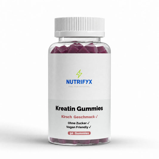 Kreatin Gummies Kirsche - 90 Stk. - Supplements and more Nahrungsergänzungsmittel