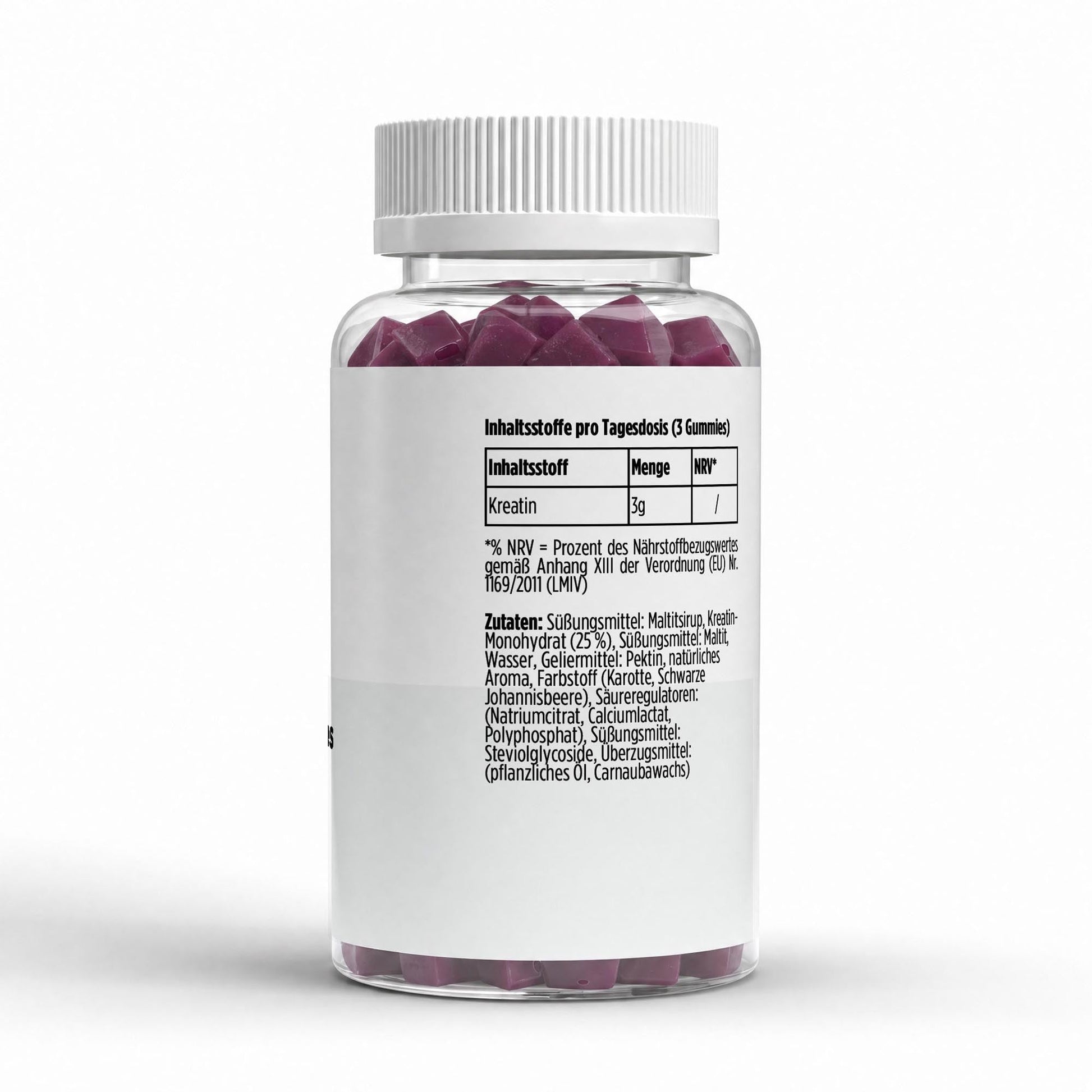 Kreatin Gummies Kirsche - 90 Stk. - Supplements and more Nahrungsergänzungsmittel
