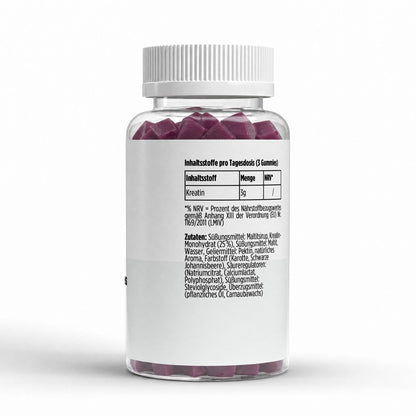 Kreatin Gummies Kirsche - 90 Stk. - Supplements and more Nahrungsergänzungsmittel