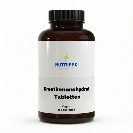 Kreatin Monohydrat - 180 vegane Tabletten - Supplements and more Nahrungsergänzungsmittel